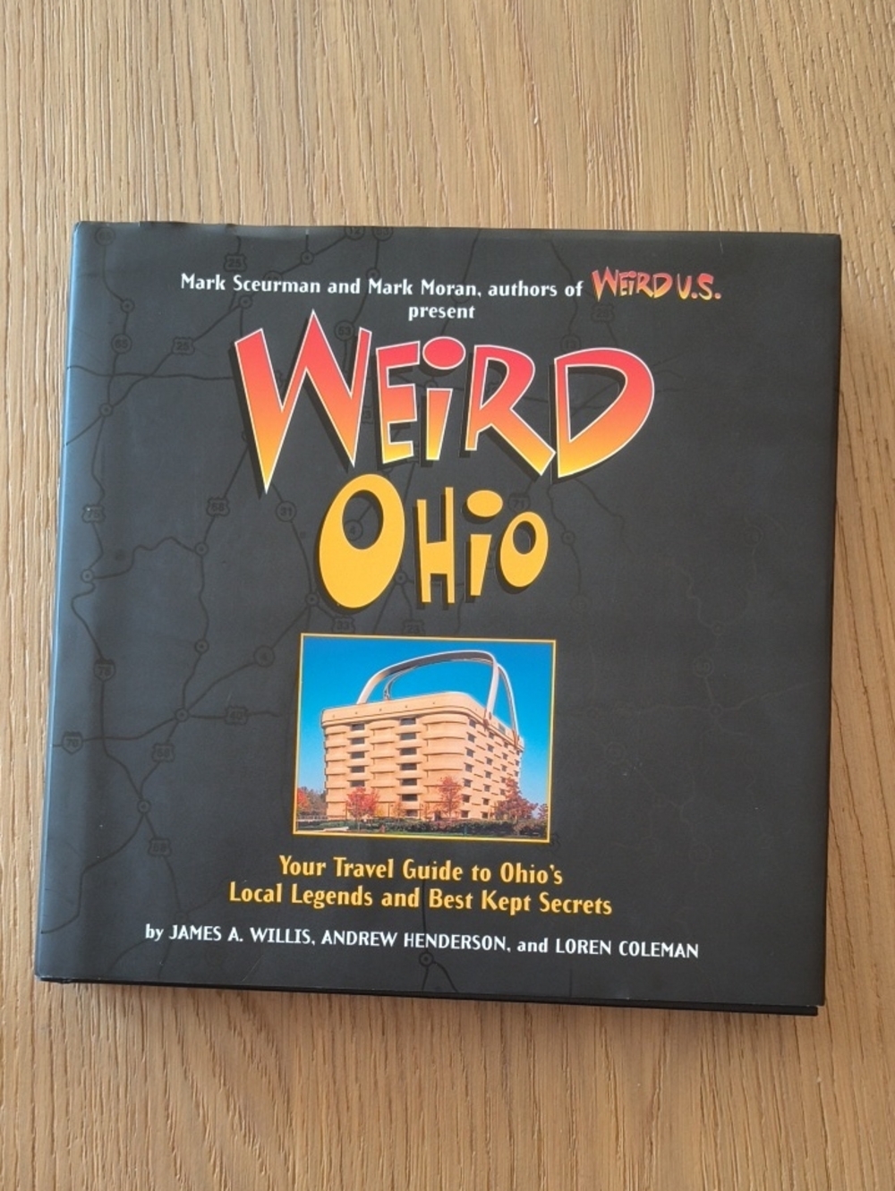 Weird Ohio Hardcover Book Local Legends Travel Guide Missing Flyleaf Page